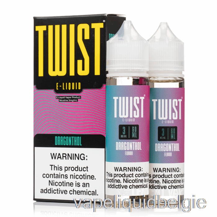 Vape Vloeistof Dragonthol - Twist E-vloeistof - 120ml 3mg